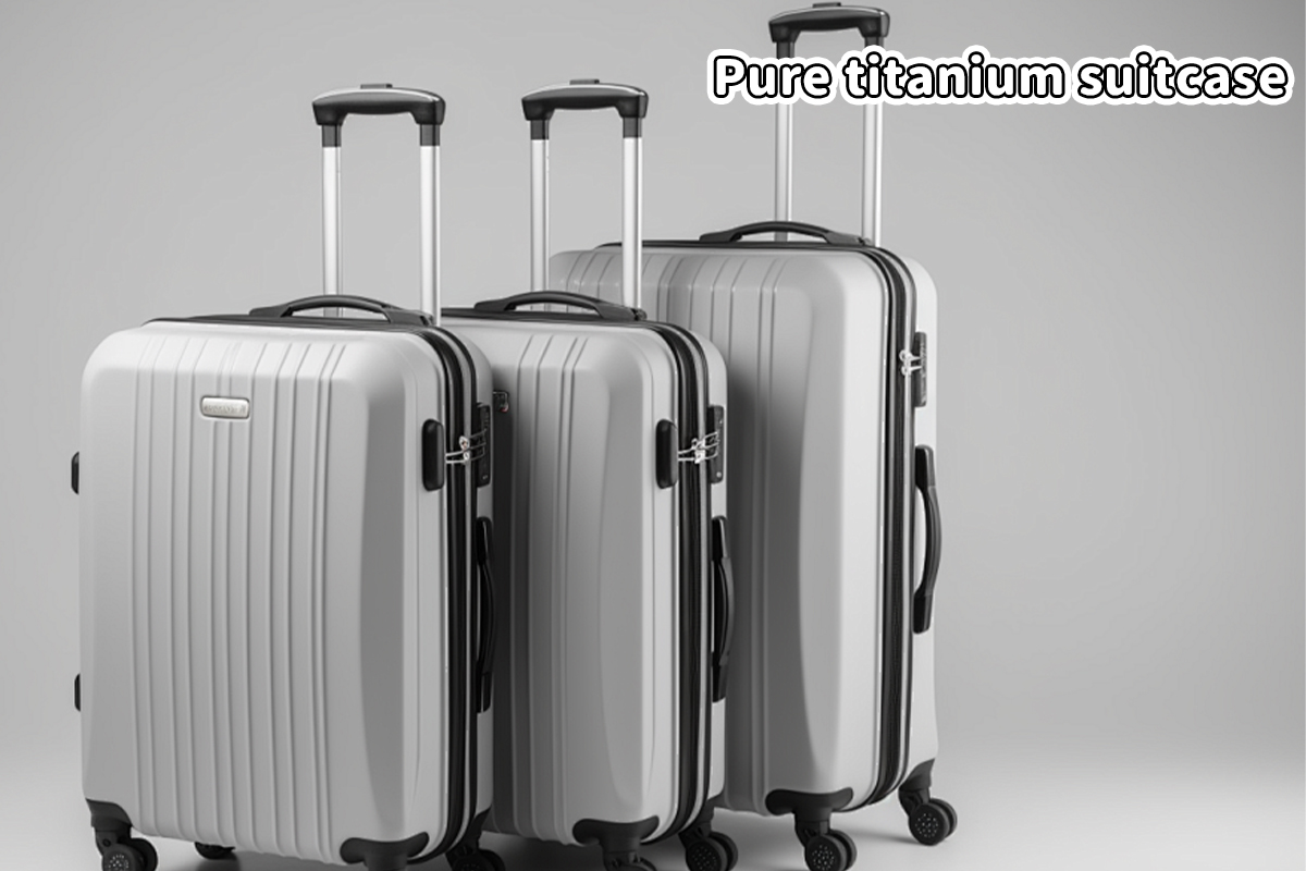 Pure Titanium Carry-on Luggage