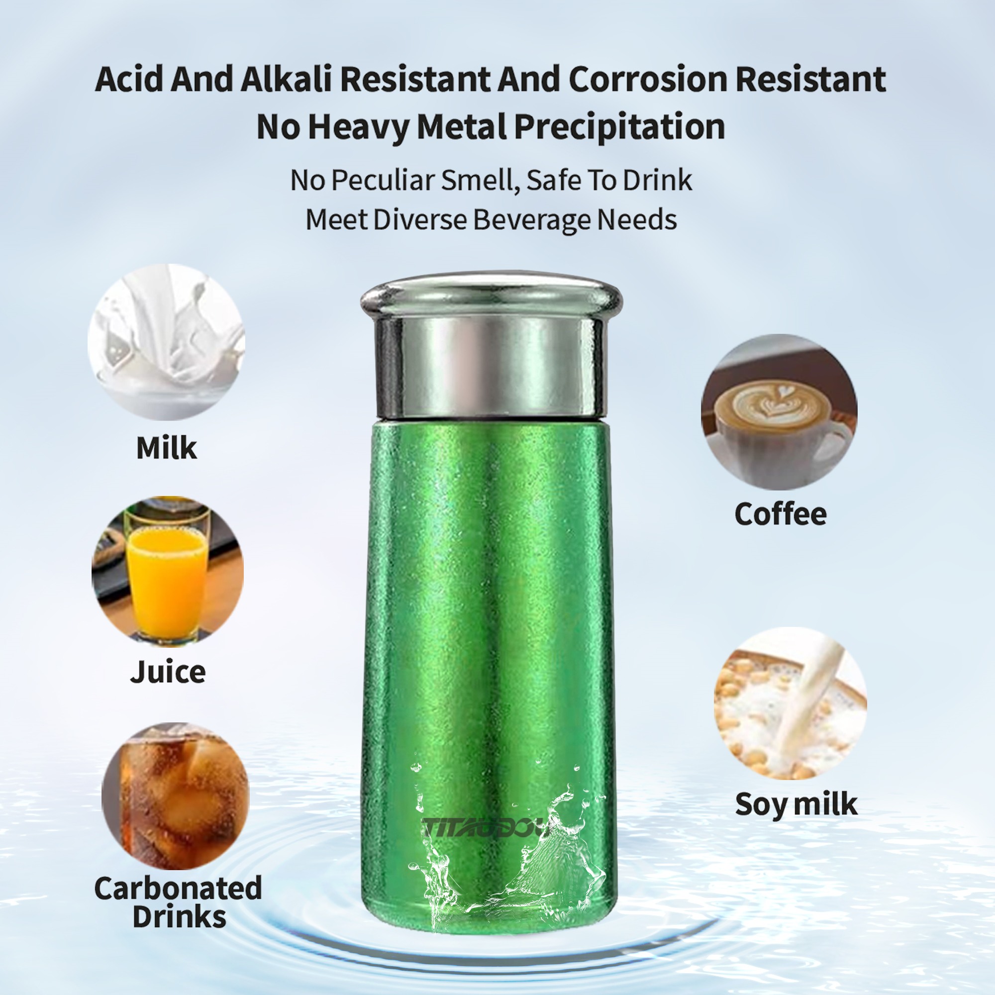 Compact and lightweight, discover the health benefits of titanium with the titaudou water cup. Compact and lightweight, discover the health benefits of titanium with the titaudou water cup.
