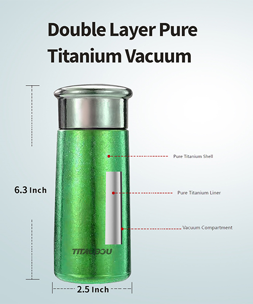 Titanium Thermos Cup