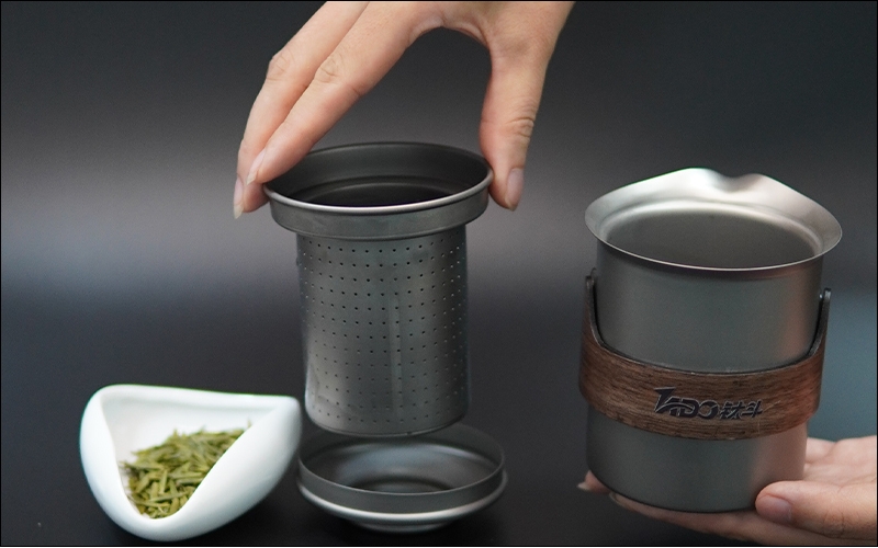Pure Titanium Tea Set