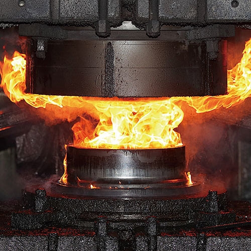 How do you make titanium bars:multi-directional repeated upsetting