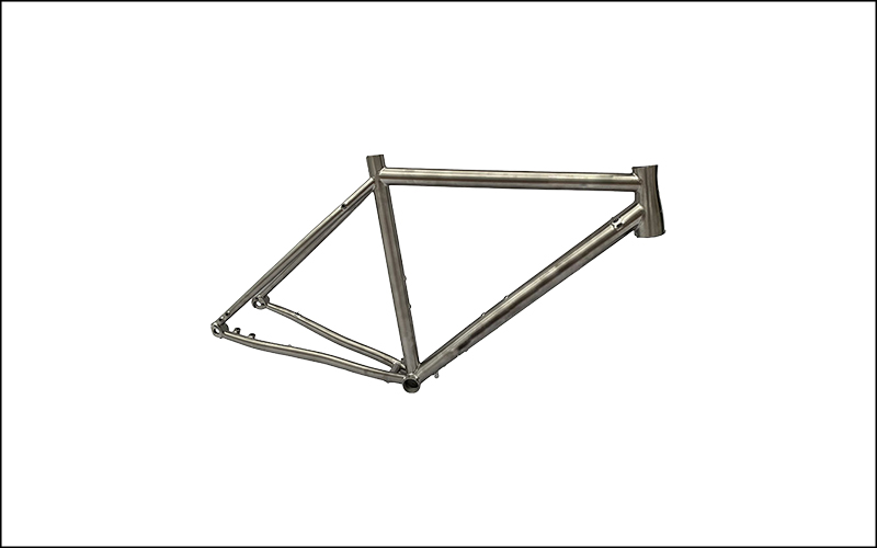 Titanium bike frame