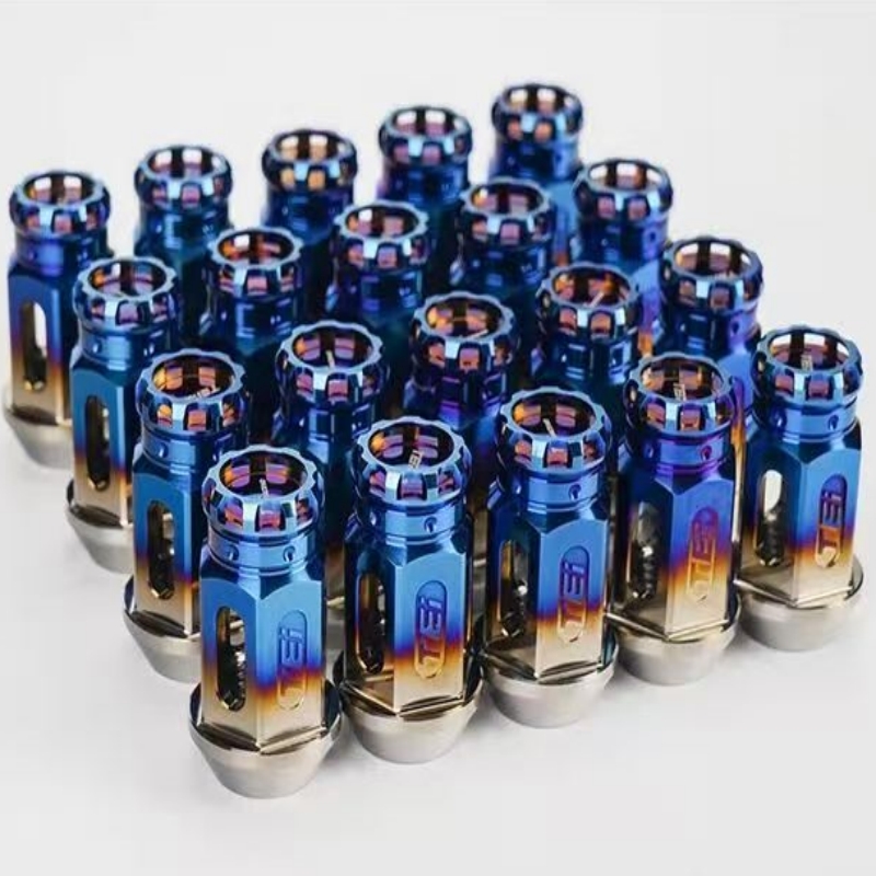 Titanium Lug Nuts Weight Savings: How Ti-6Al-4V Reduces Unsprung Mass in Race Cars
