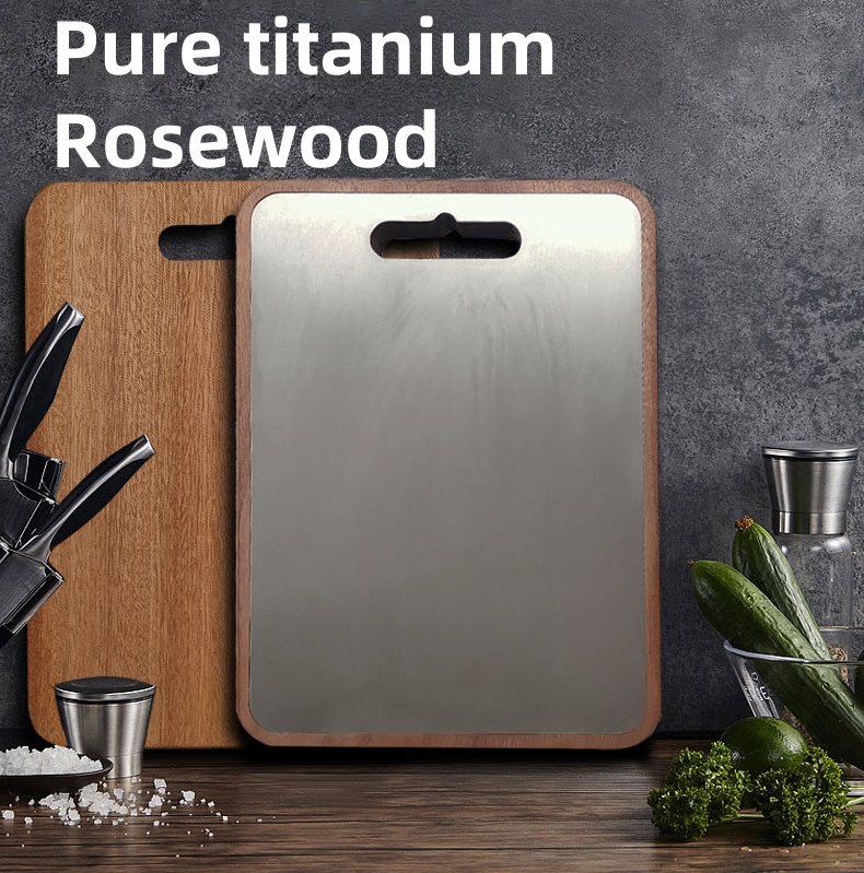 Titanium Cutting Board: Non-Porous, Anti-Microbial Surface for Kitchen Hygiene and Safe Food Prep