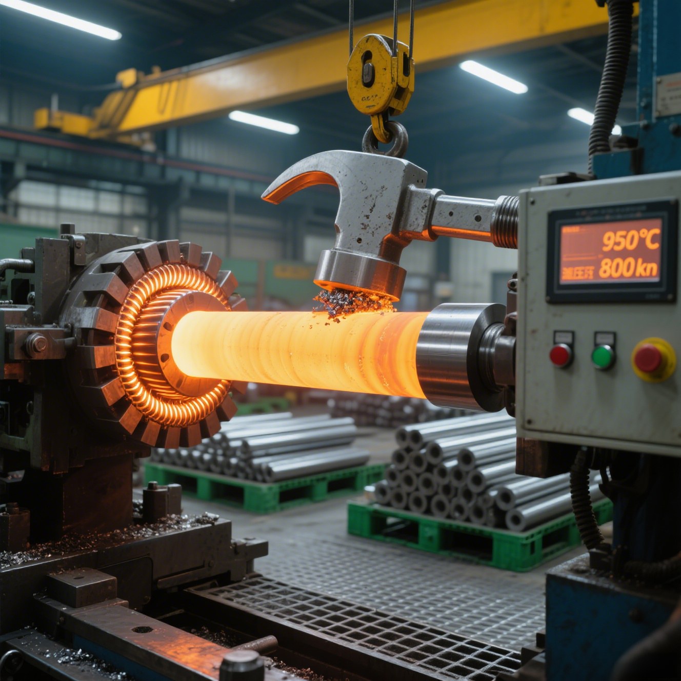 Titanium Forging Process Workflow: From Billet Heating to Heat Treatment for High-Quality Components