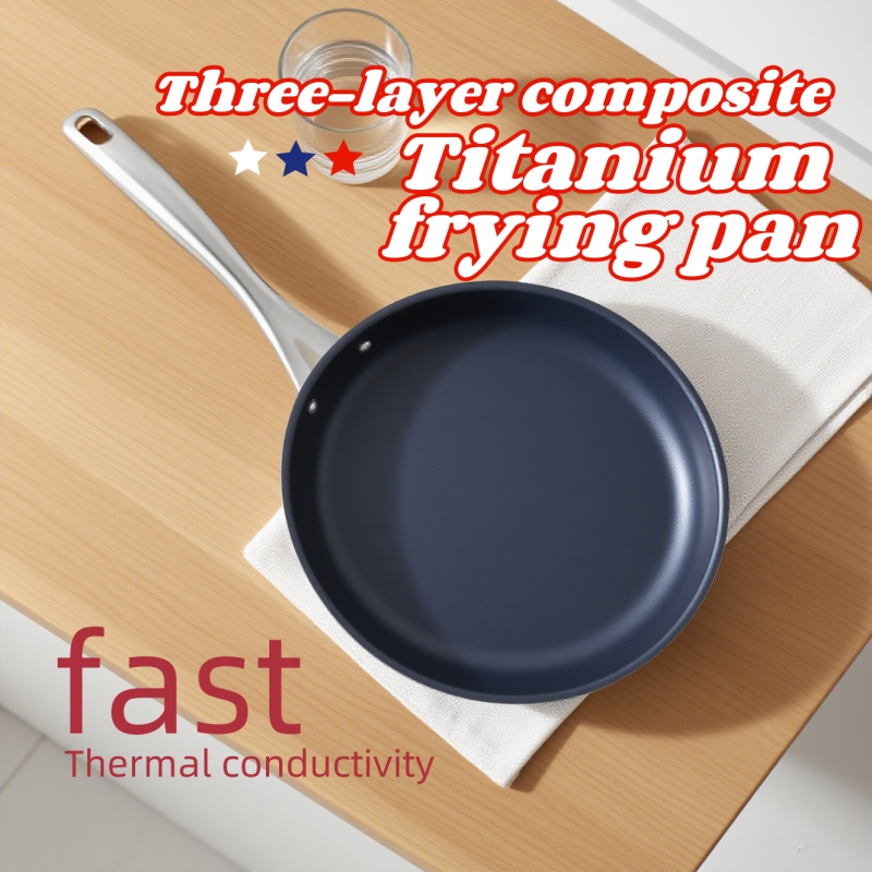 Professional Titanium Pans: High-Temperature Resistance for Camping & Home Kitchens