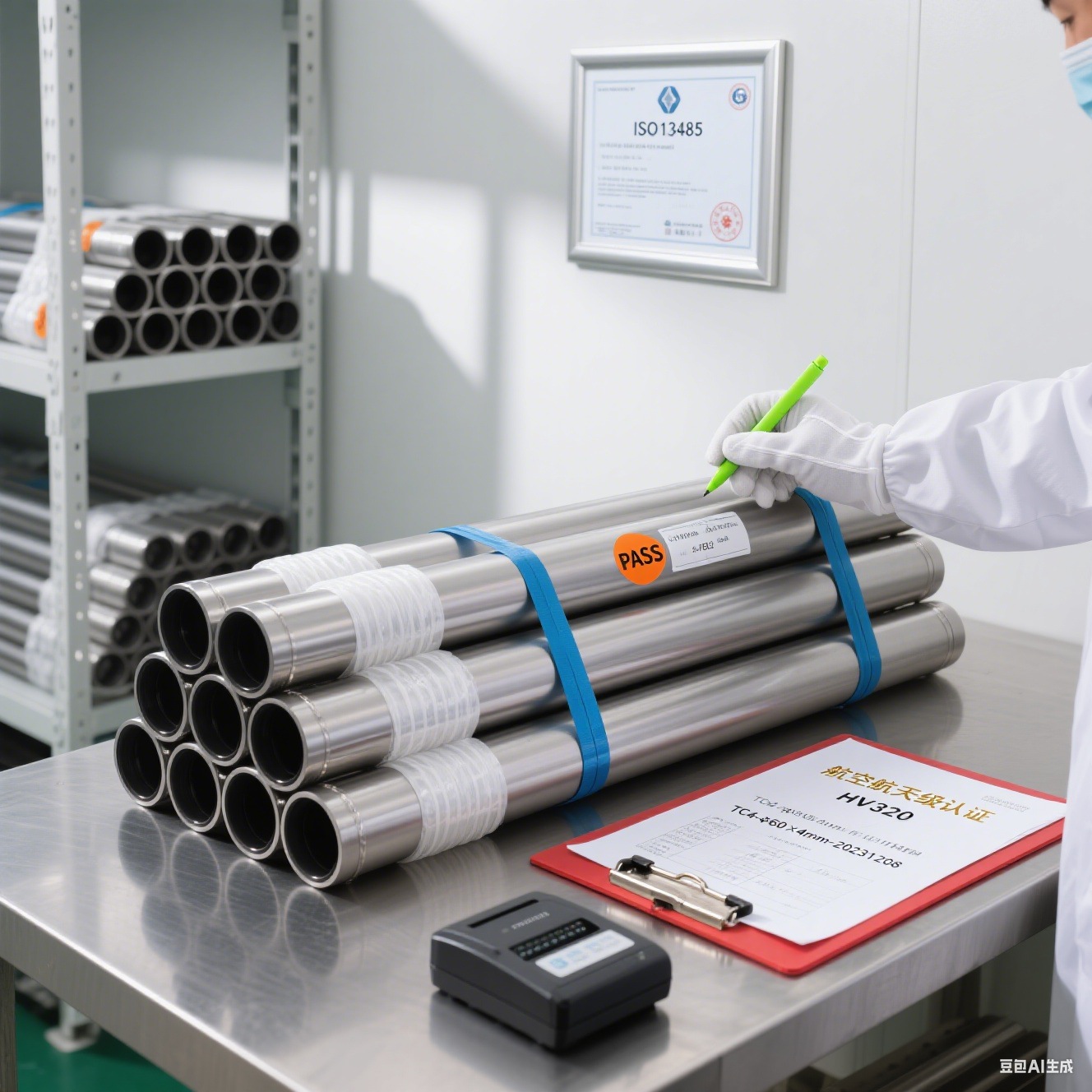 High-Strength Titanium Tube Alloys: Ti-6Al-4V vs Ti-3Al-2.5V for Structural Applications