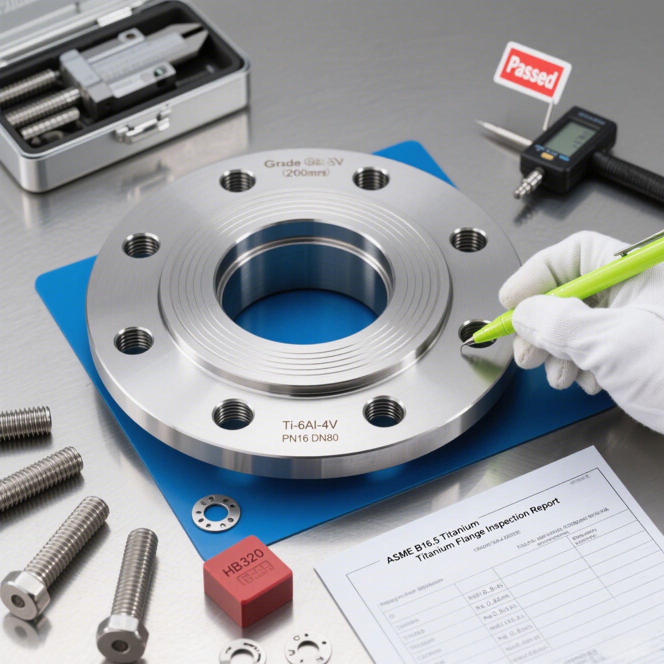 Welded Pipe Titanium Flange Installation Guide: Fasteners for Correct Connection