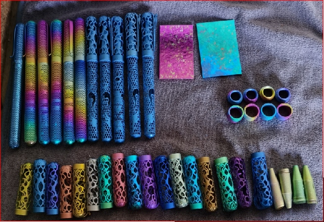 Does titanium tarnish in saltwater or humidity? 