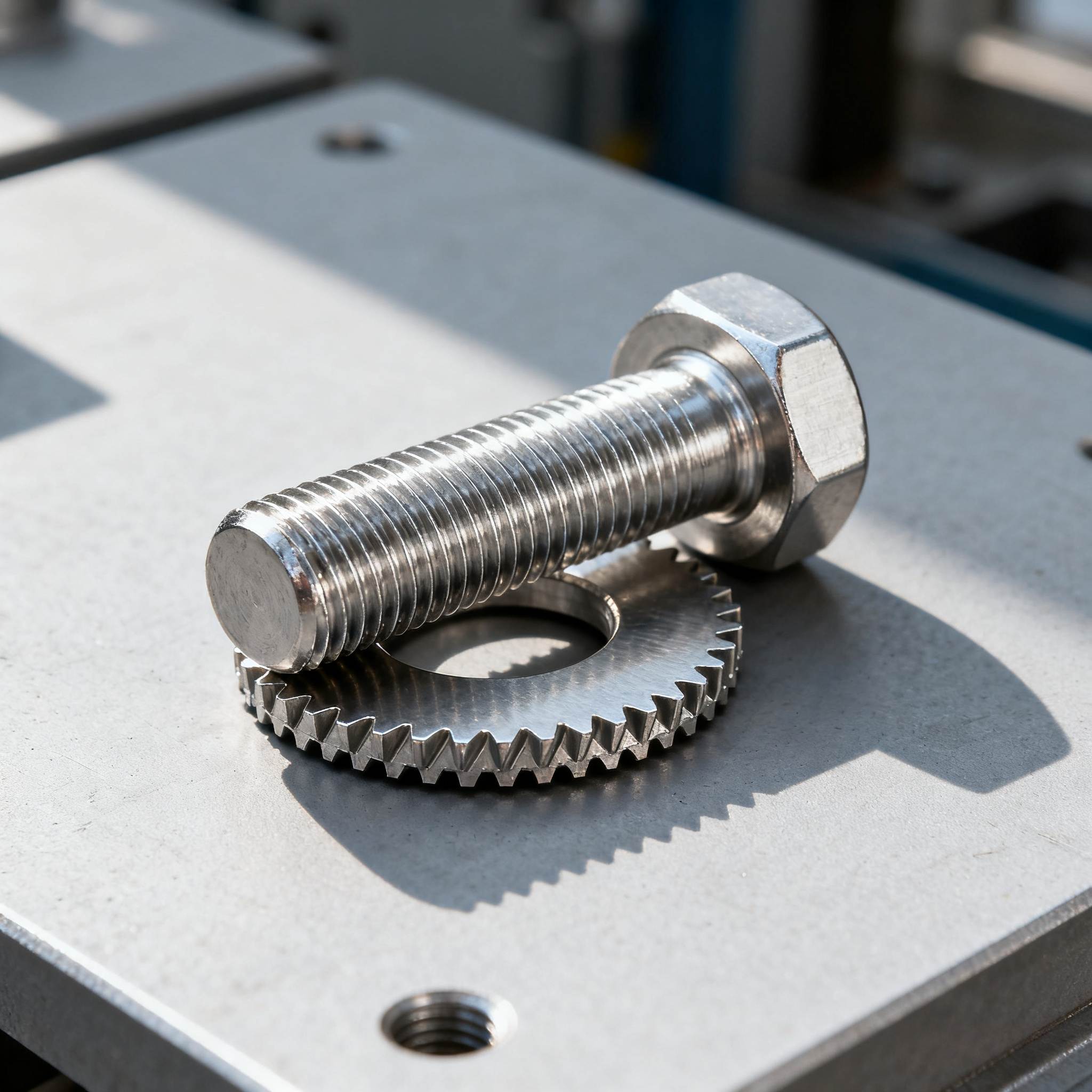 What are the measures to prevent titanium bolts from loosening during long-term use?