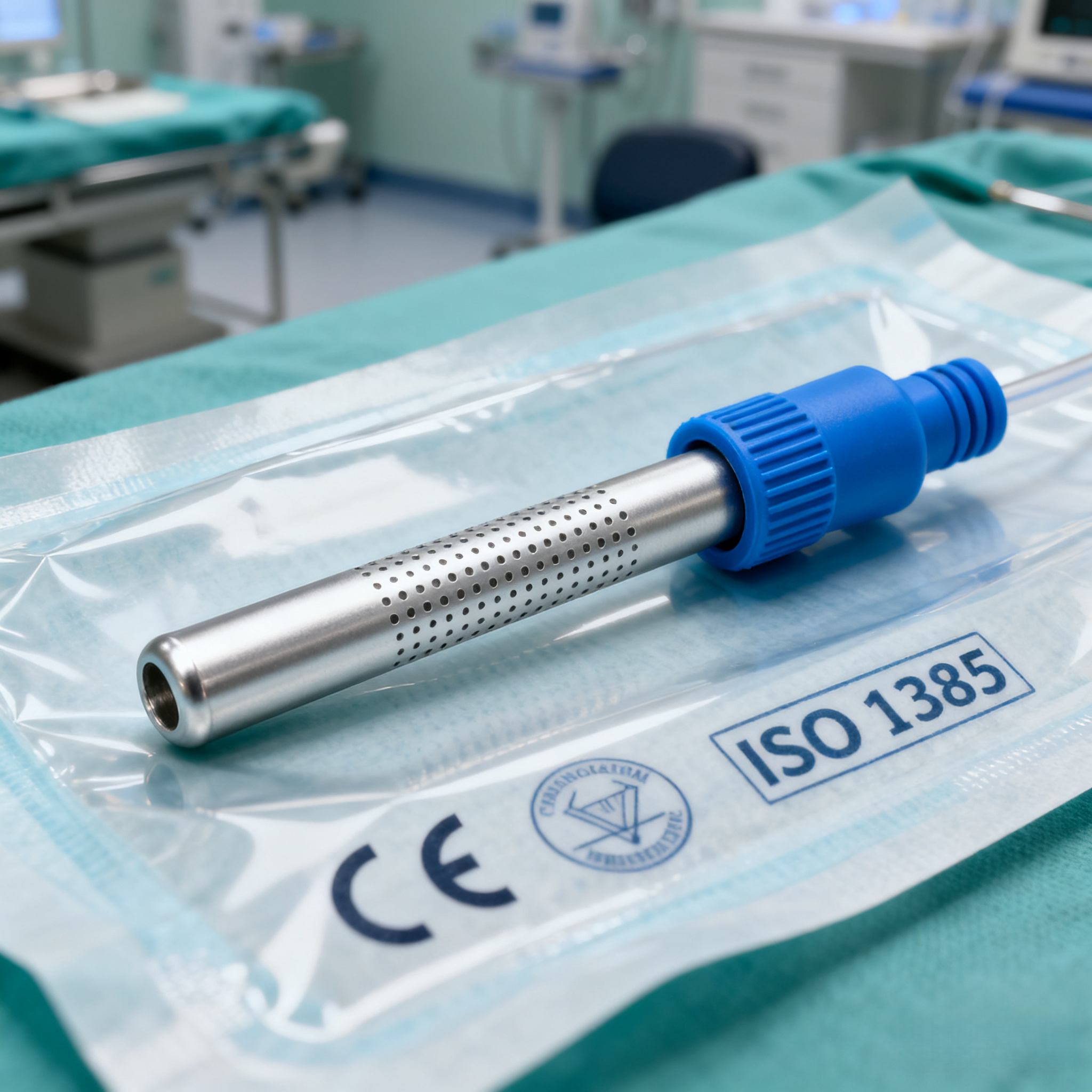 What standards do titanium tubes implement as implants？