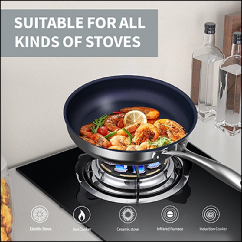 Titaudou Titanium Pot: The Safest Titanium Cooking Pot with 0 Fluorine & 0 Coating