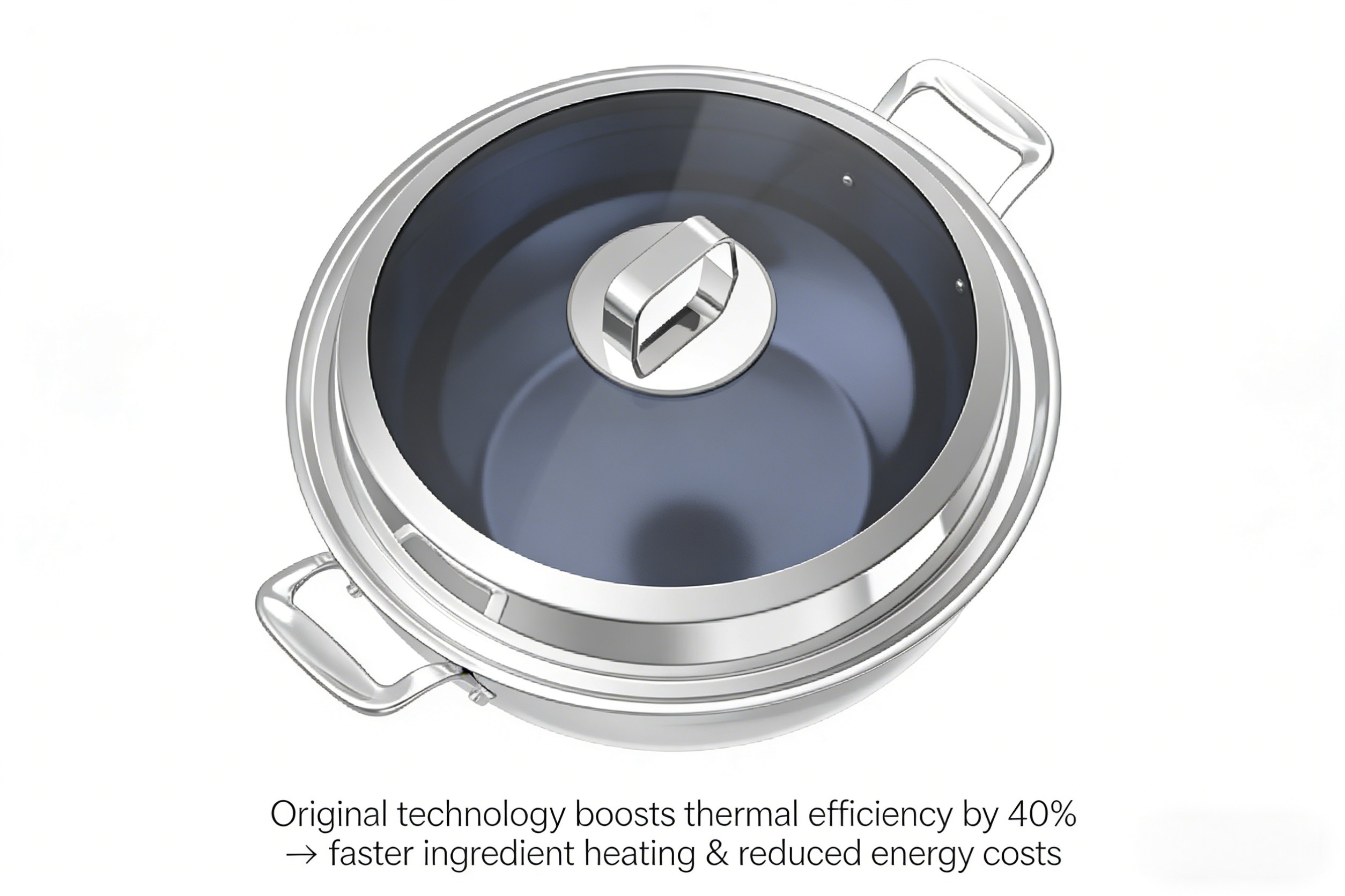 360MM Flat-Bottomed Pot