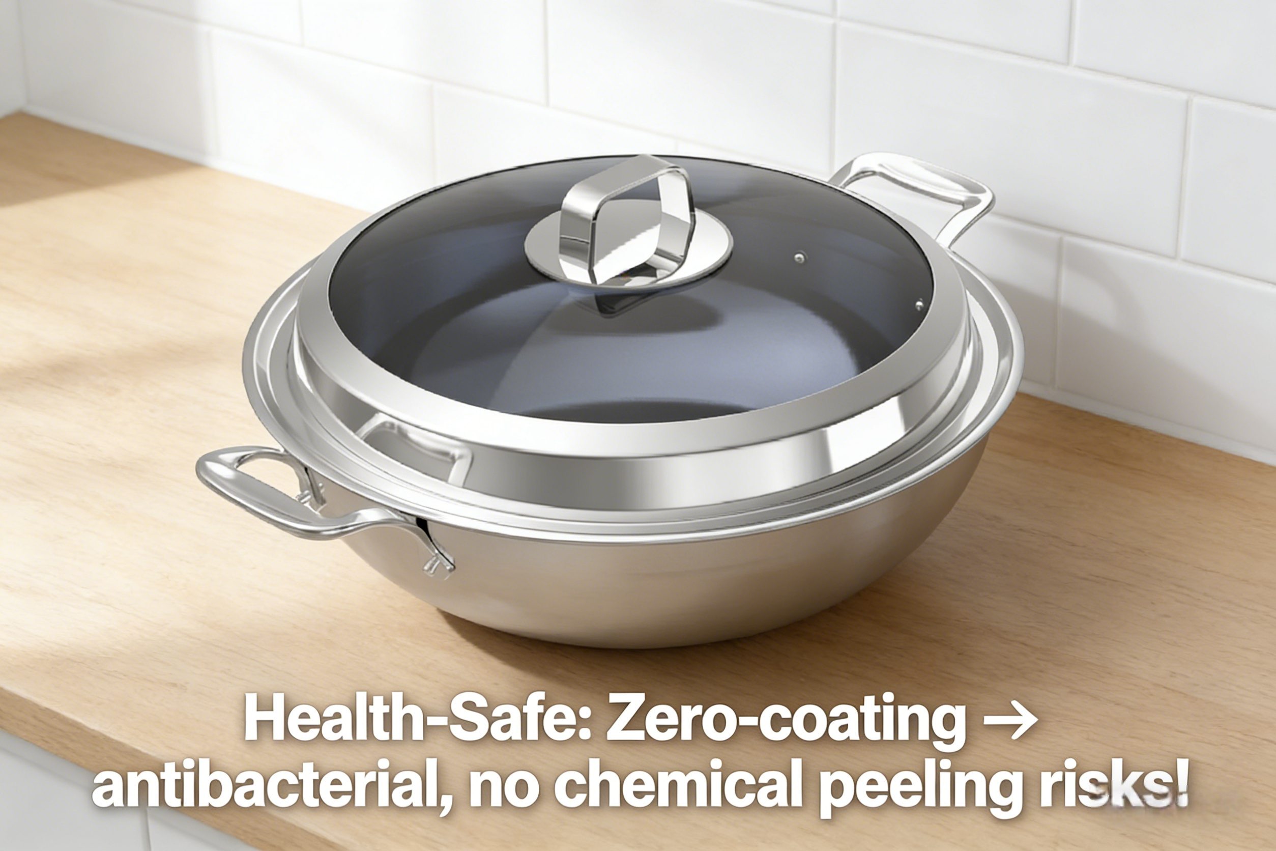 360MM Flat-Bottomed Pot