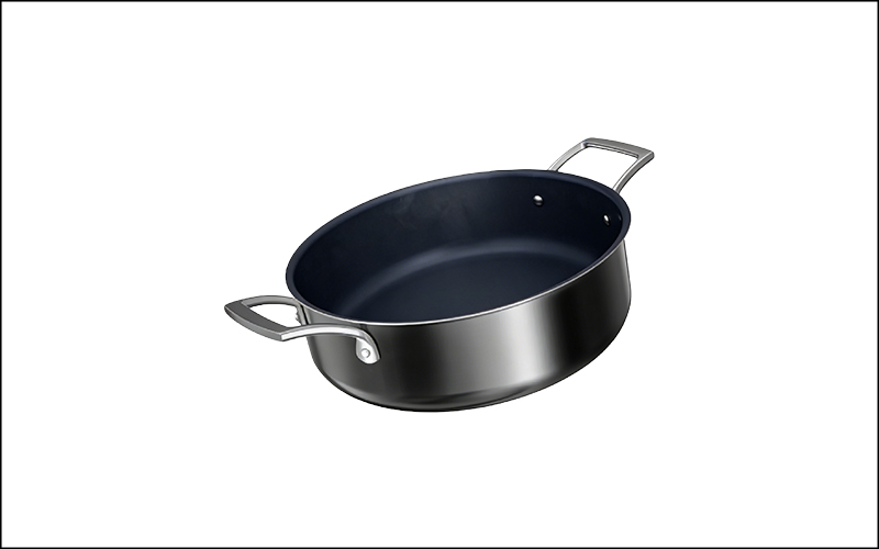 Titanium Soup Pots [Shallow pot]