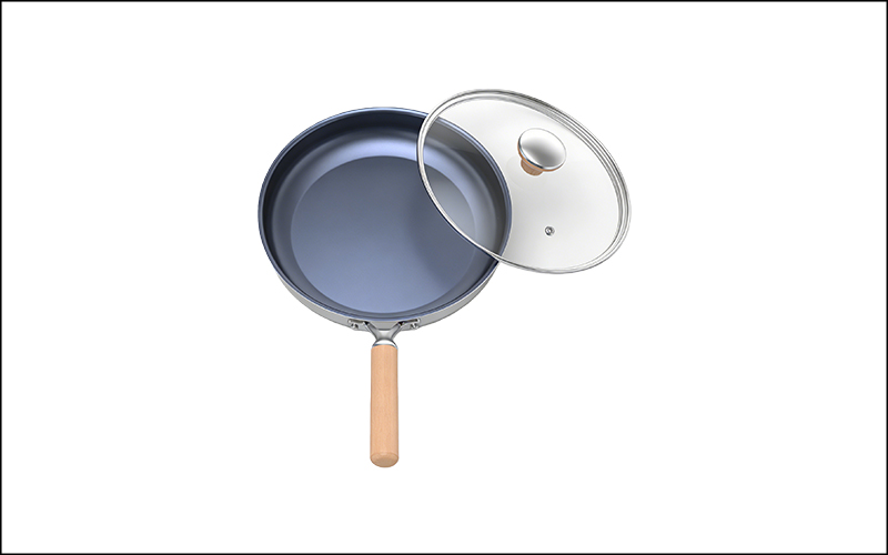 Titanium Frying Pan【Beechwood handle】