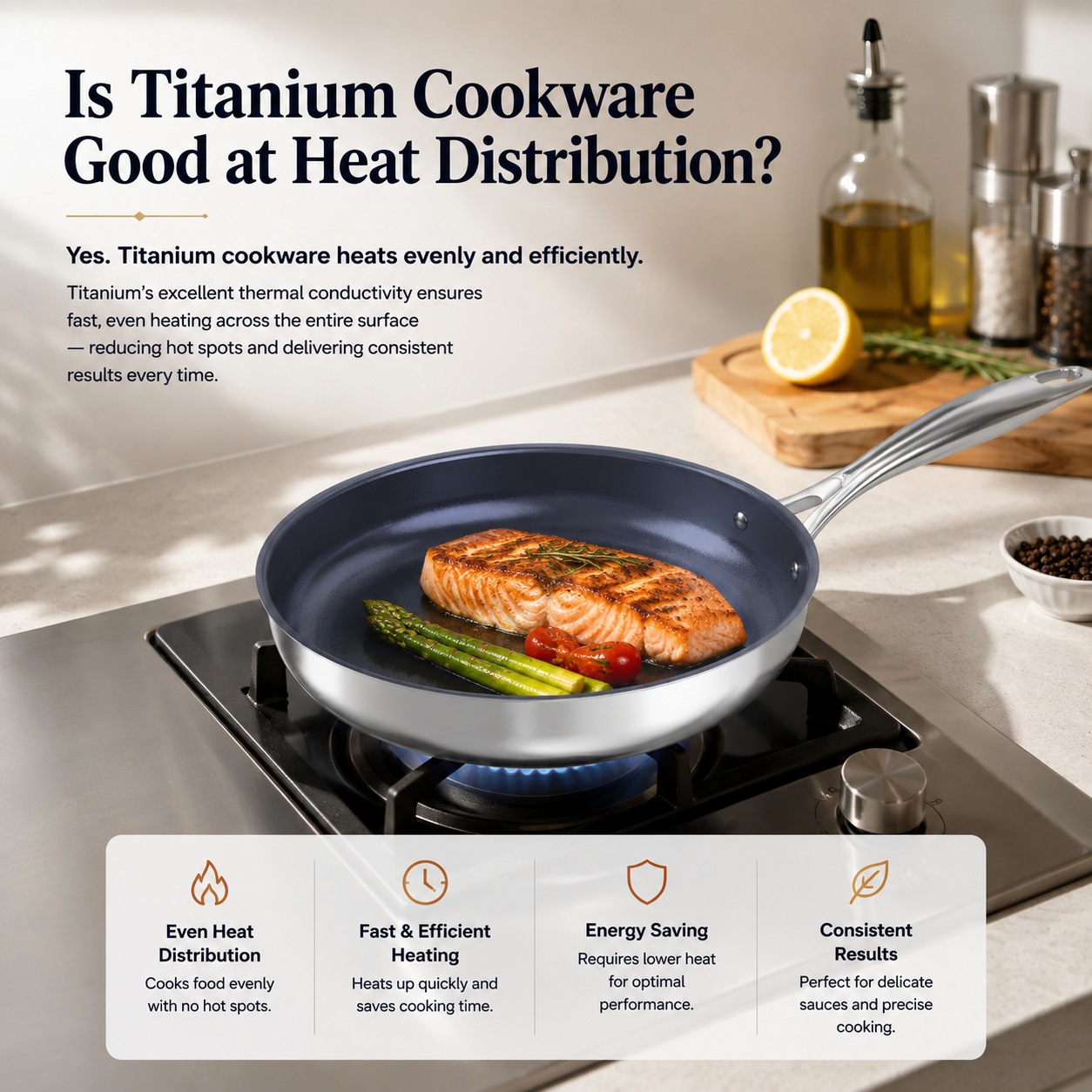Is Titanium Cookware Good at Heat Distribution? Pure Titanium vs Tri-Ply Titanium Explained