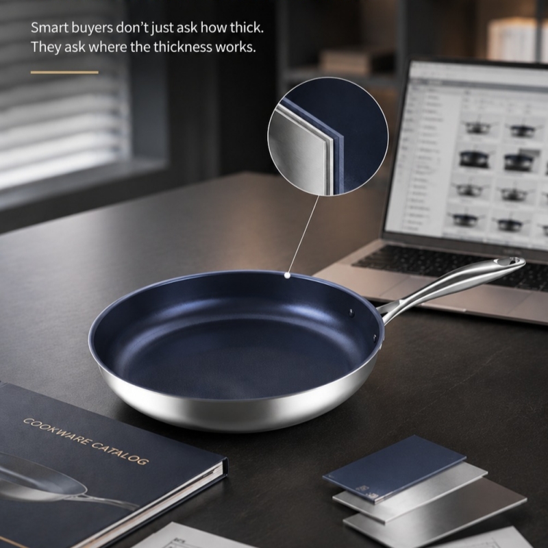 Titanium Cookware Thickness: How Thick Should Pure and Tri-Ply Titanium Pans Be?