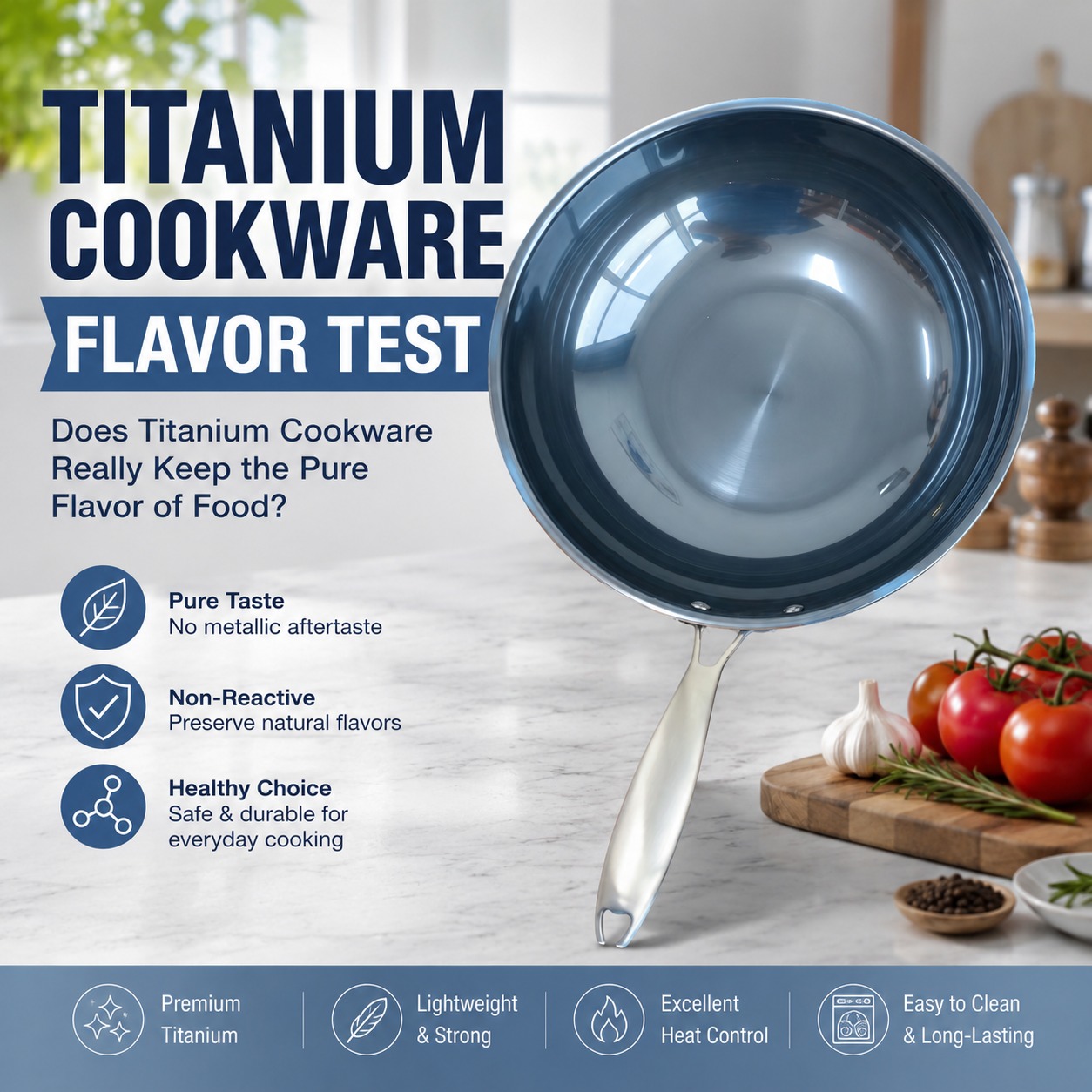 Does Titanium Cookware Change the Flavor of Food? Taste Test Results