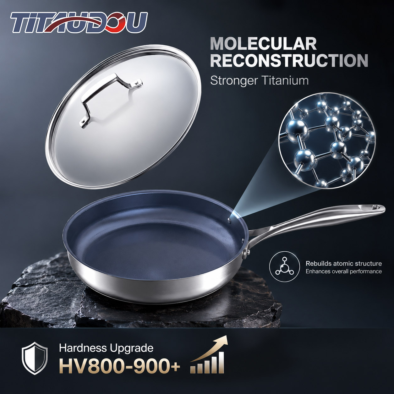 Titanium Cookware Hardness: Understanding HV, Scratch Resistance, and Material Performance