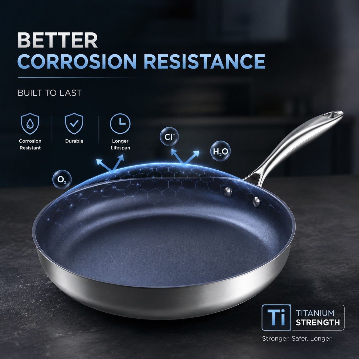 Why Does Titanium Cookware Have Better Corrosion Resistance? The Science of the Self-Healing Film