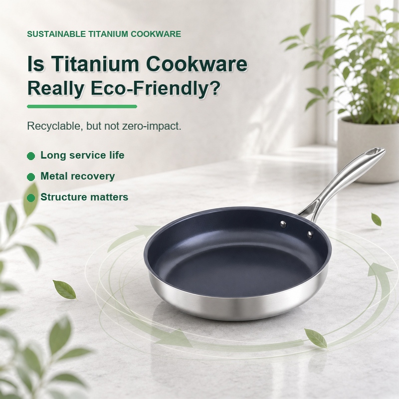 Is Titanium Cookware Really Eco-Friendly and Recyclable? The Truth Beyond Marketing