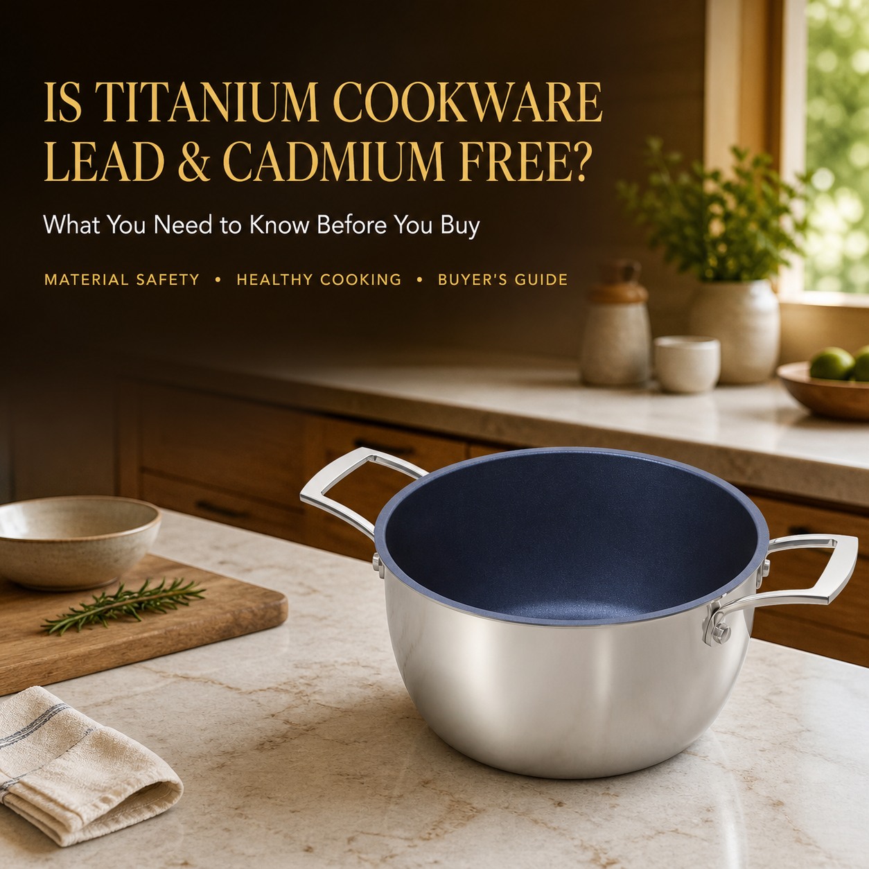 Is Titanium Cookware Lead and Cadmium Free? Verifying Safety Claims and Test Reports