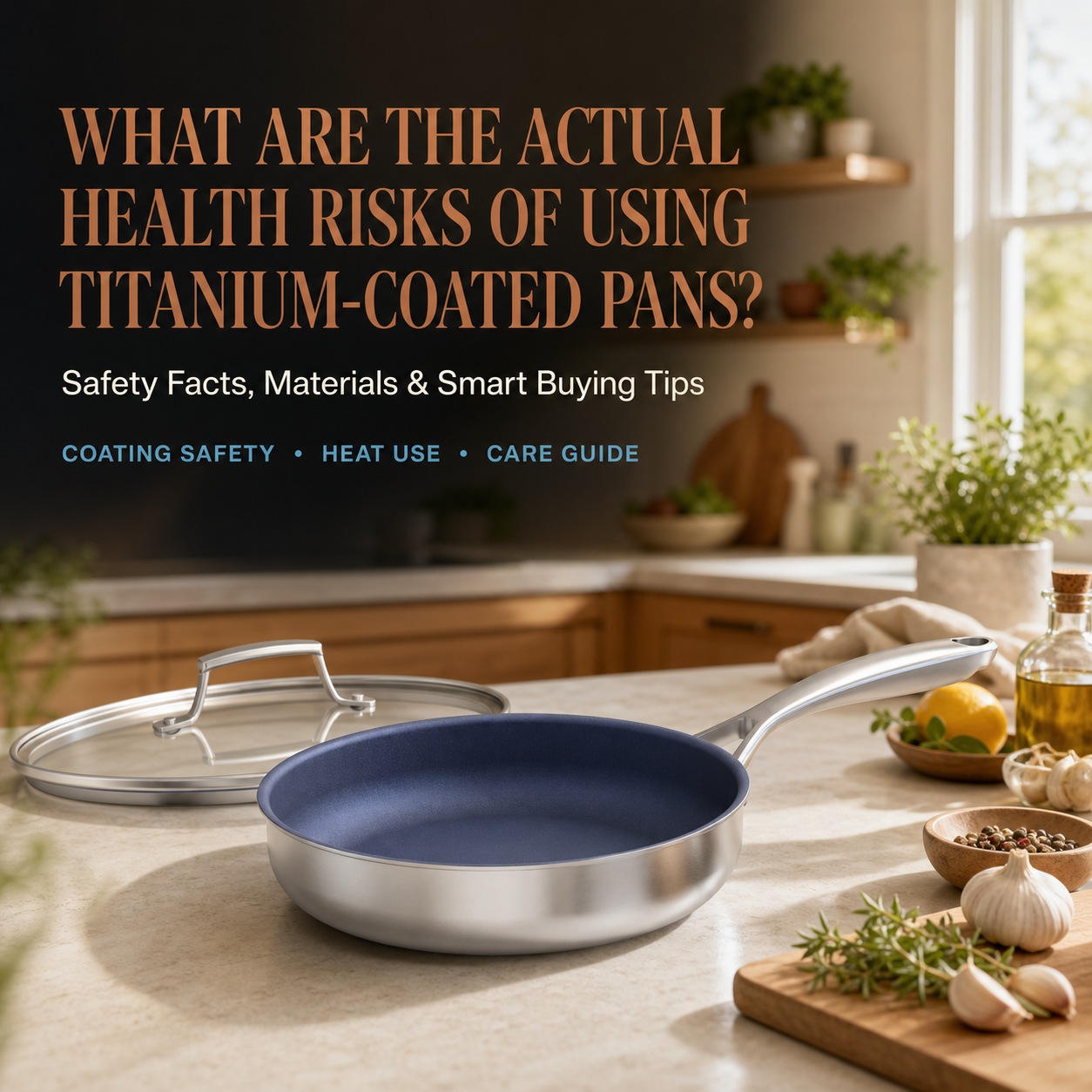 What Are the Actual Health Risks of Using Titanium Coated Pans?