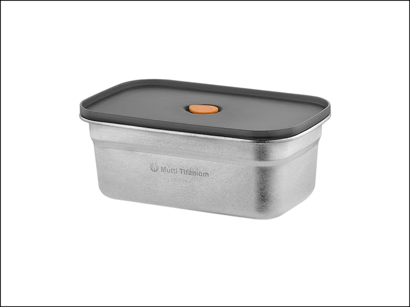 Pure Titanium Food Storage Container