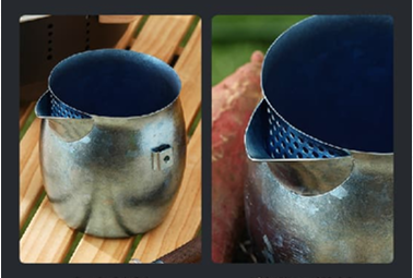 TA1 Titanium Tea Brewing Pot with Lid