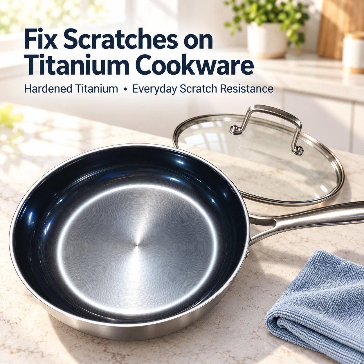Is Scratched Titanium Cookware Still Safe to Use? Bare Metal vs. Coated Pans