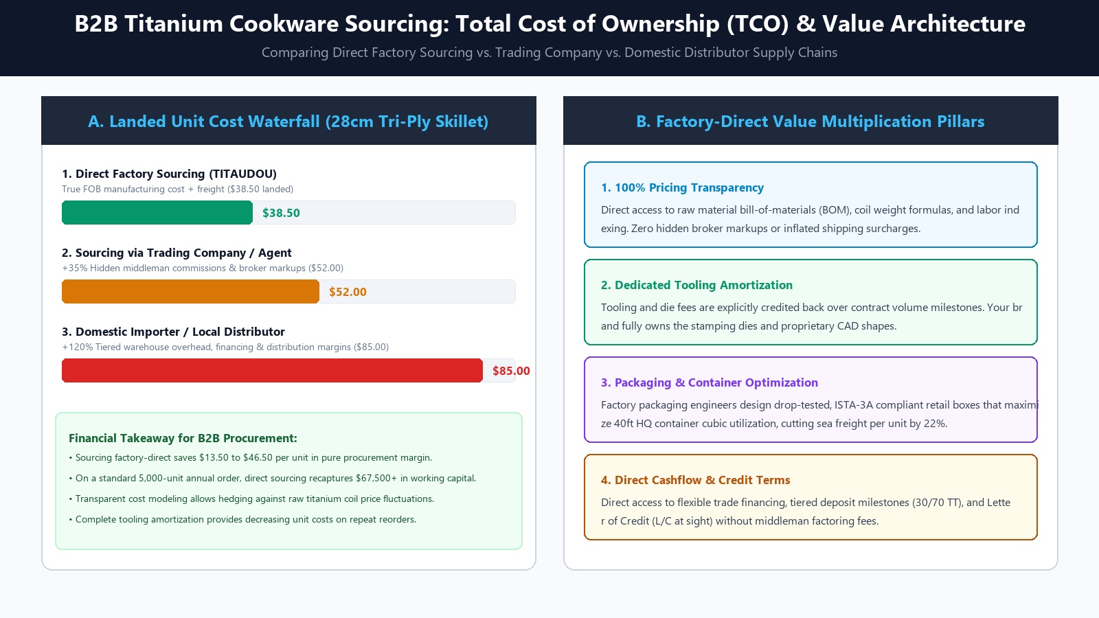 Sourcing Direct from a Titanium Cookware Manufacturer: Value and Quality Benefits