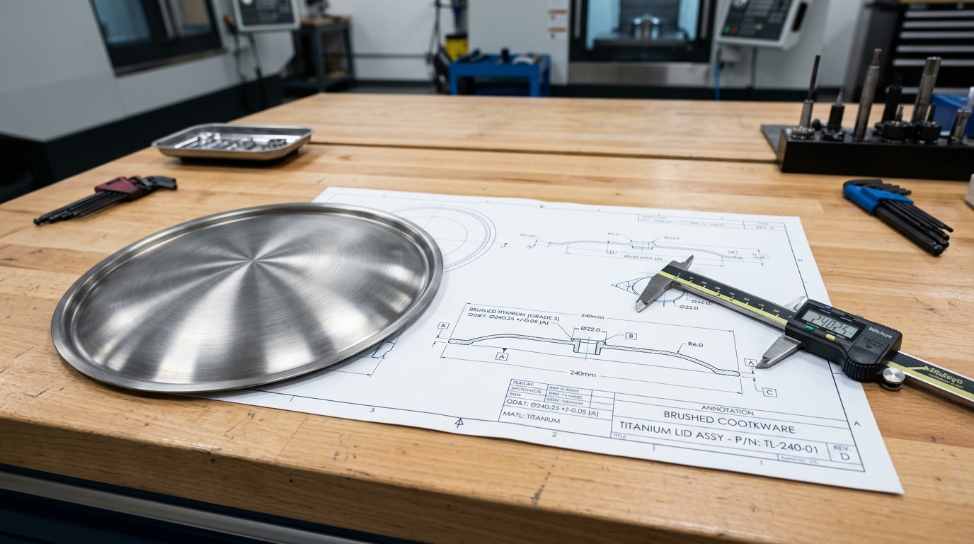 Precision Machining Tolerances for Pure Titanium Cookware Lids and Rims: The B2B Manufacturing Guide Precision Machining Tolerances for Pure Titanium Cookware Lids and Rims: The B2B Manufacturing Guide