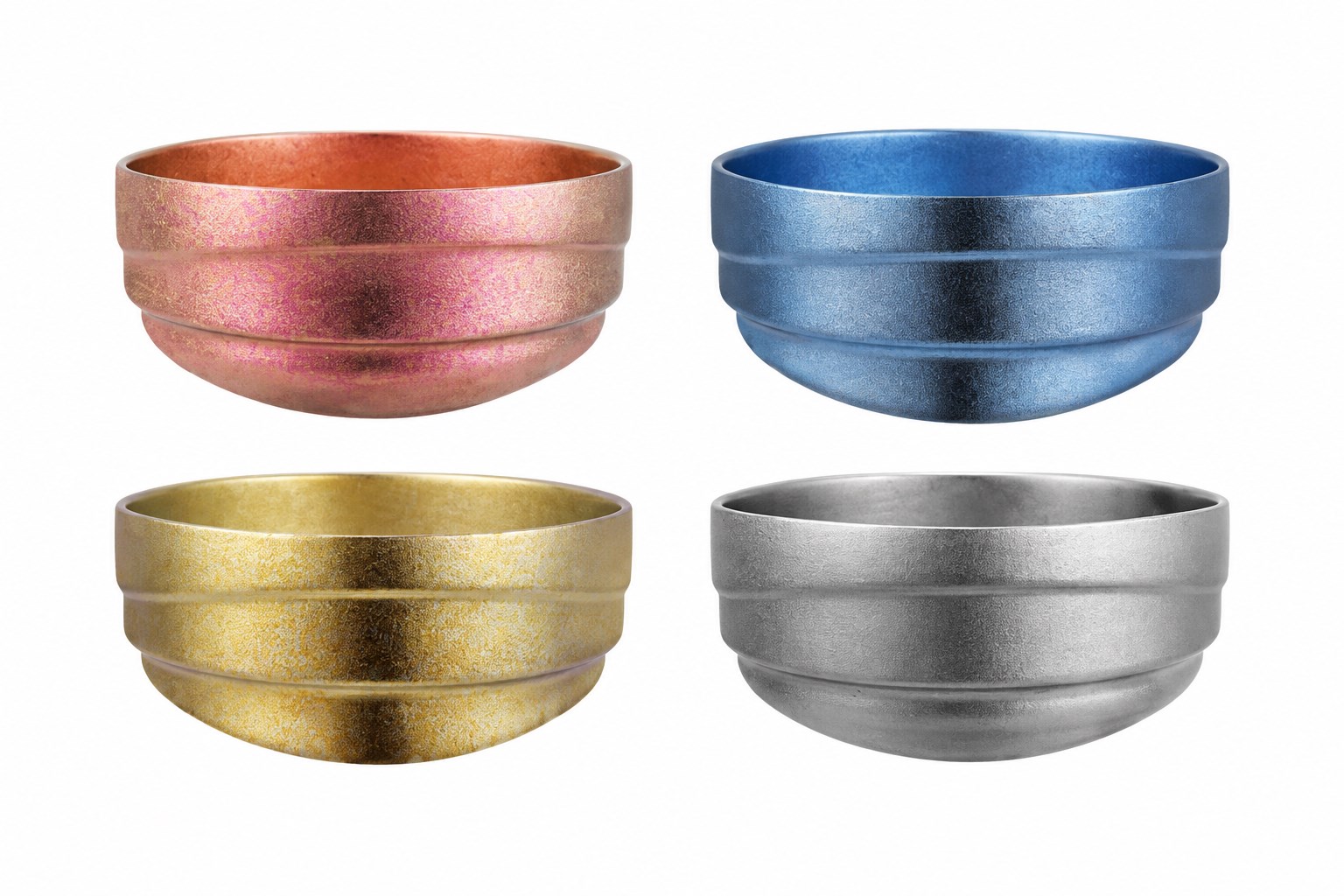 Pure titanium bowl