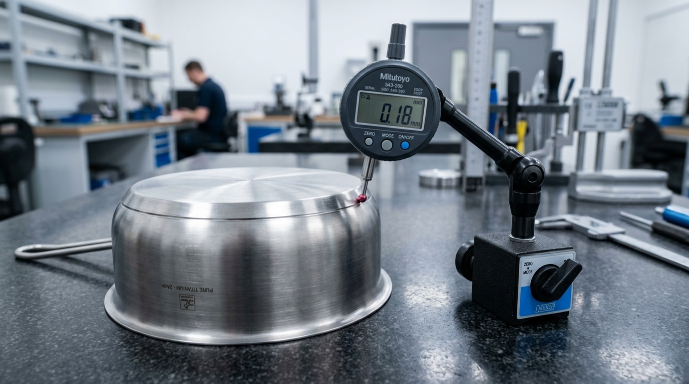 Precision Machining Tolerances for Pure Titanium Cookware Lids and Rims: The B2B Manufacturing Guide Precision Machining Tolerances for Pure Titanium Cookware Lids and Rims: The B2B Manufacturing Guide